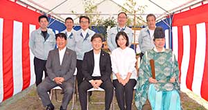 【地鎮祭】（仮称）駅前本町マンション新築工事