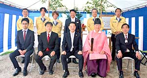 【地鎮祭】株式会社 三洋産業様 セントラルキッチン新築工事